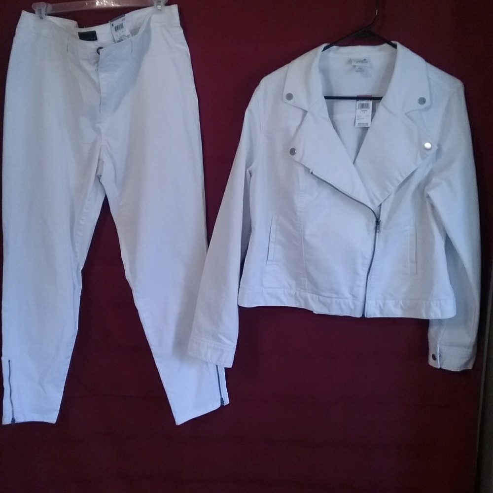 Jeans jacket and Jean pants